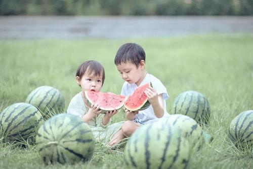 吃瓜儿童写真,吃瓜儿童写真集